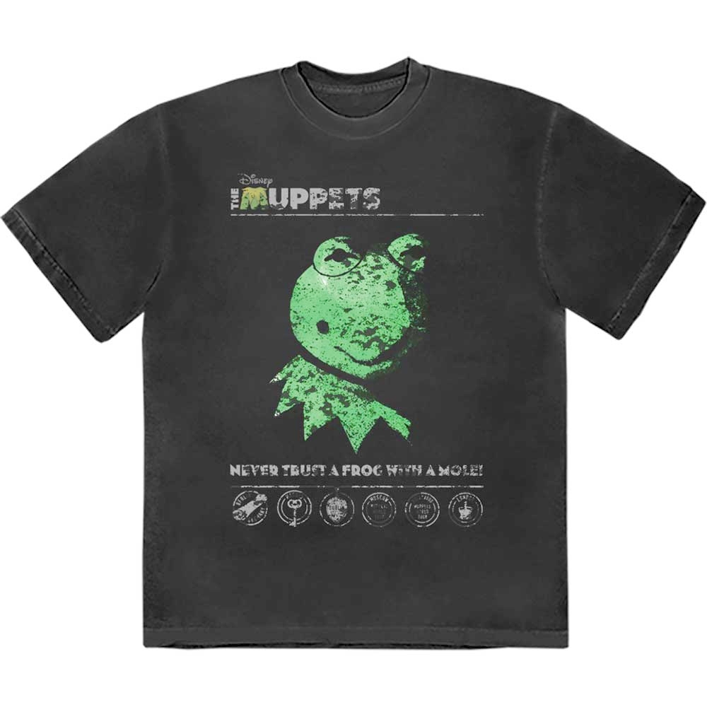 The Muppets - Never Trust A Frog Tshirt Homme - Noir
